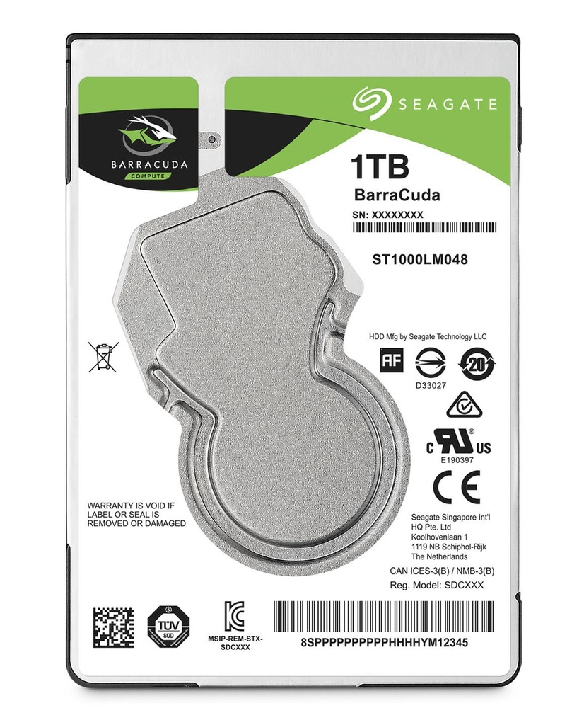 Seagate HDD 128M 1TB SATA - ST1000LM048