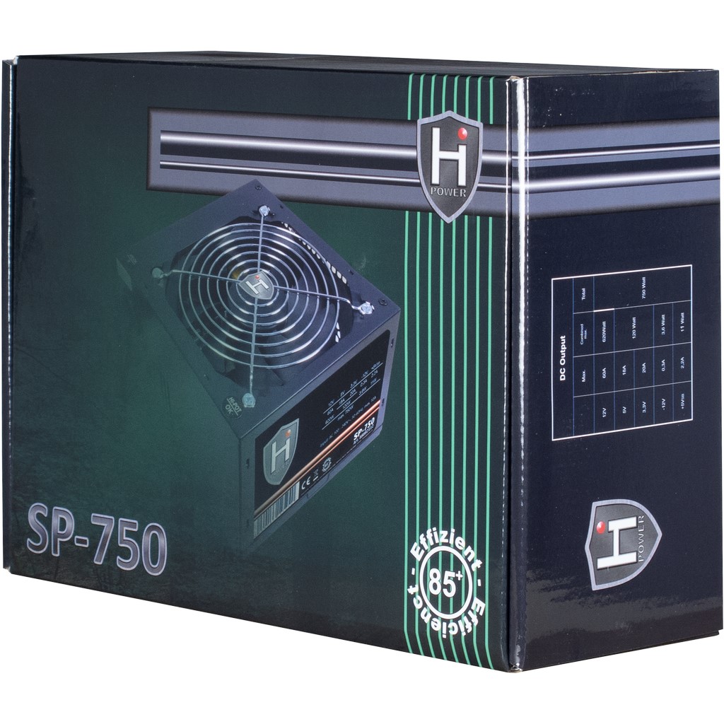 InterTech HiPower 750W Power Supply - SP-750