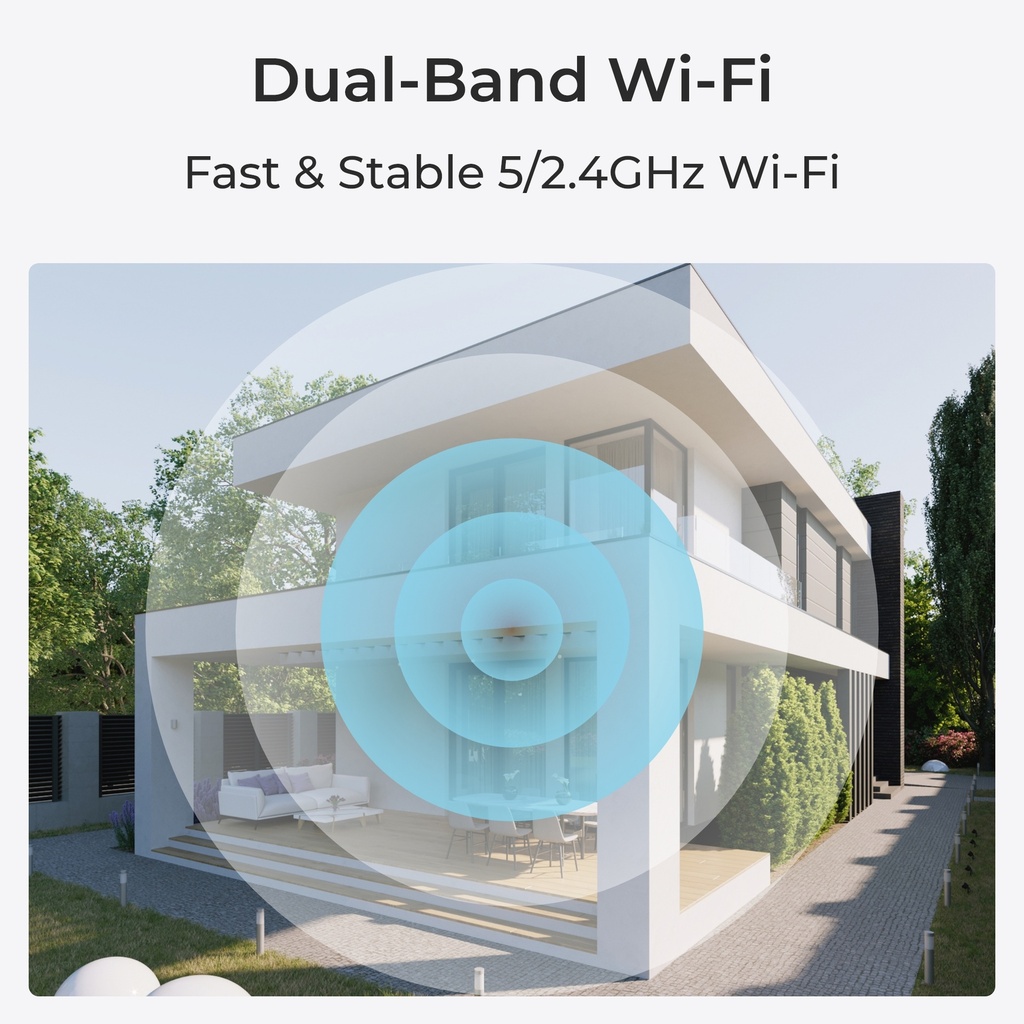 Reolink WIFI Indoor PTZ Camera 4MP E1 PRO (E330) White