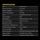 Armaggeddon VOLTRON GOLD 800 Gaming PSU 800W Modular & Certified 80+ Black