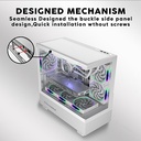 Armaggeddon Gaming Case M-ATX AQUARON DUPLEX PRO Black 