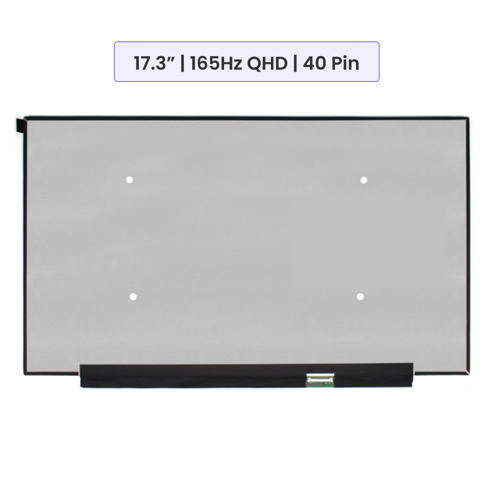 Laptop Screen Panel 17.3-Inch - QHD (2560x1440) - 40 Pin - 165Hz