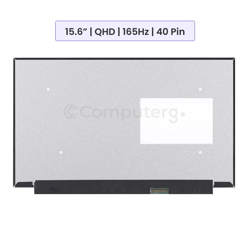 Laptop Screen Panel 15.6-Inch - QHD (2560x1440) - 165Hz IPS - 40 Pin