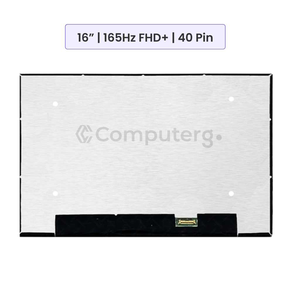 Laptop Screen Panel 16.0-Inch - 165Hz FHD+ - 40 Pin