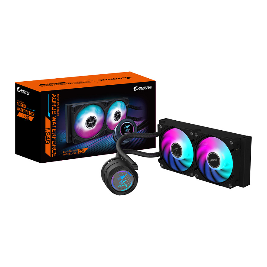 Gigabyte AORUS WATERFORCE II 240 - processor system - GP-AORUS WATERFORCE II 240 G2 - GP-AORUS WATERFORCE II 240 AIO - GP-AORUS WATERFORCE II 240