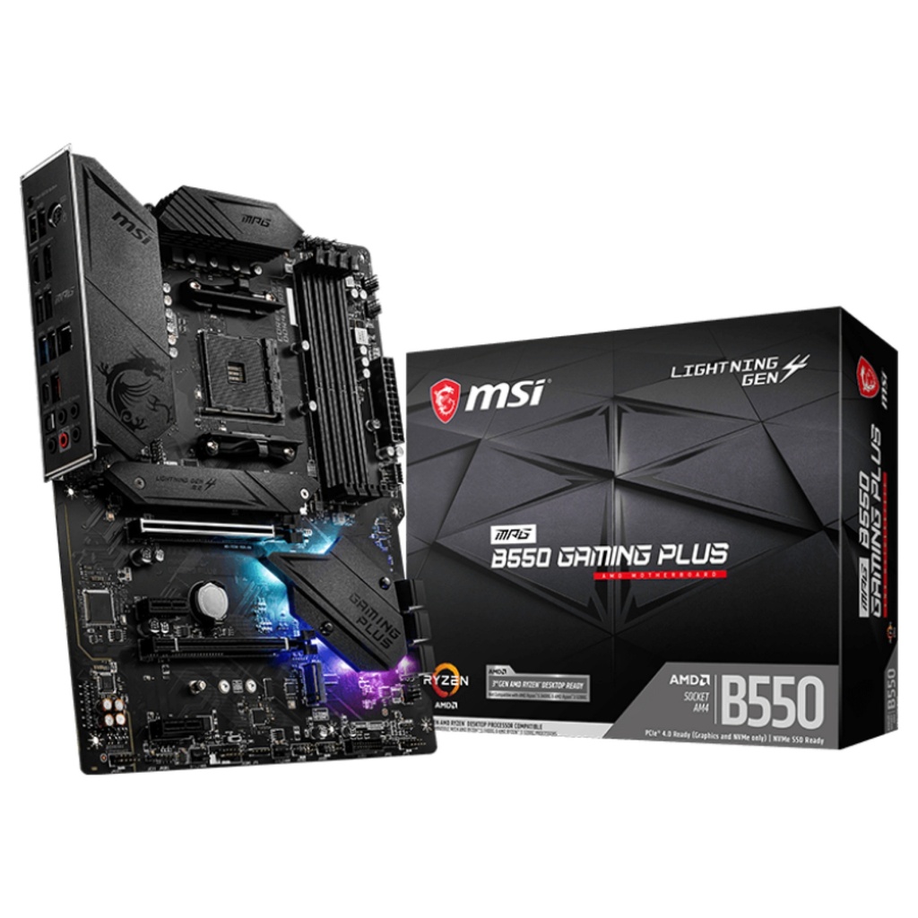 MSI MPG GAMING PLUS Socket AMD · B550 AM4 ATX - 7C56-003R