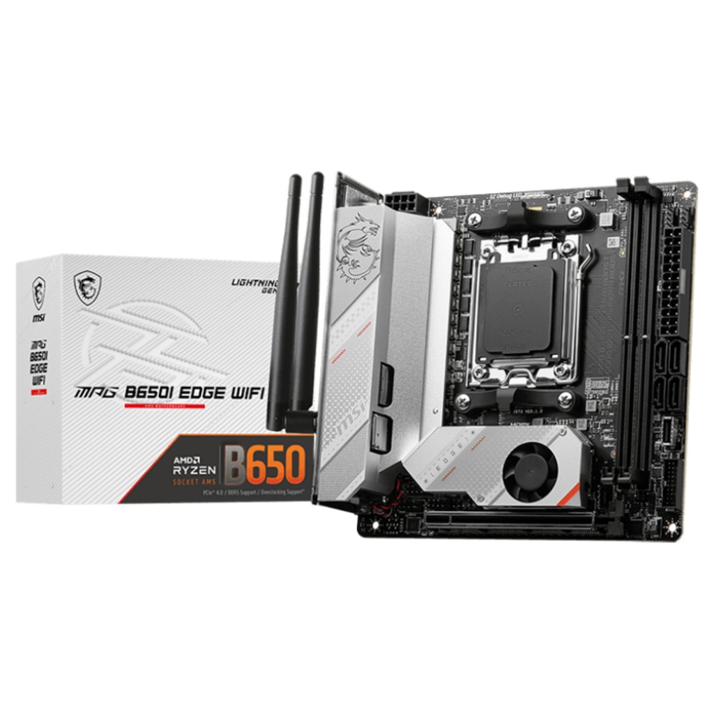 MSI MPG B650I EDGE Mini Socket AMD · B650 AM5 ITX - 7D73-001R