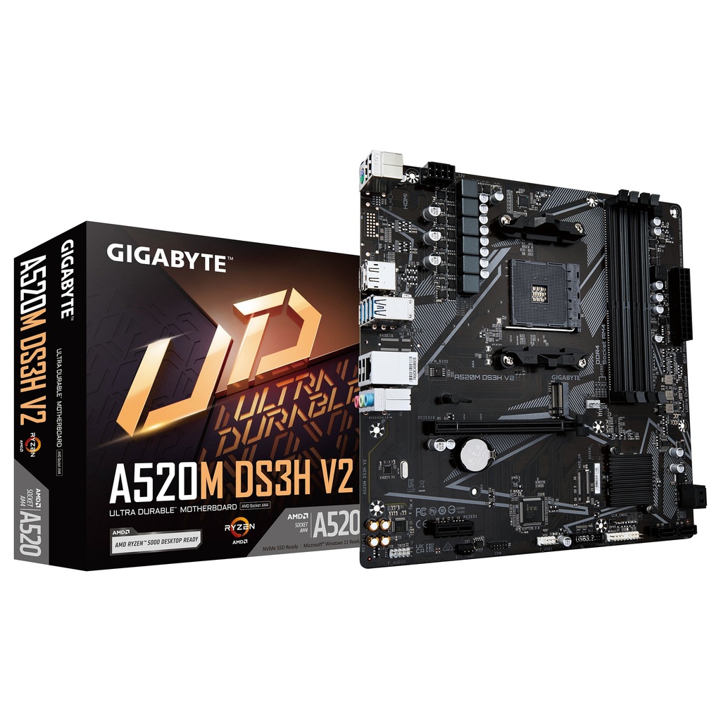 MB GBT AMD AM4 A520M DS3H V2 - A520M DS3H V2