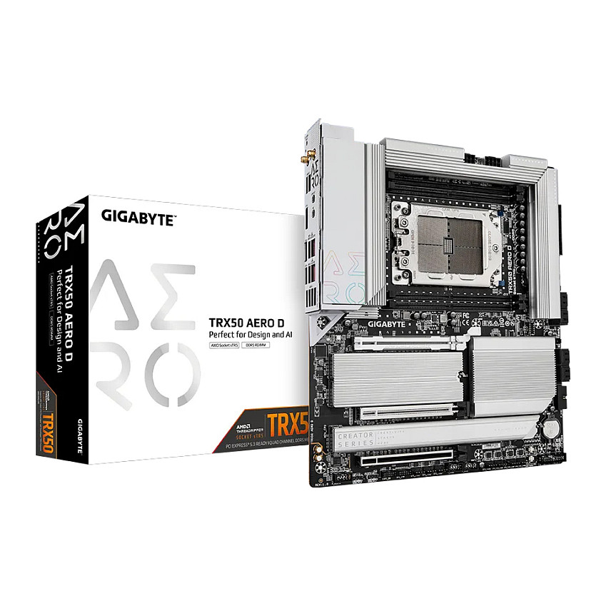 Gigabyte AERO D 1.0 extended Socket AMD AERO TRX50 sTR5 ATX - TRX50 AERO D