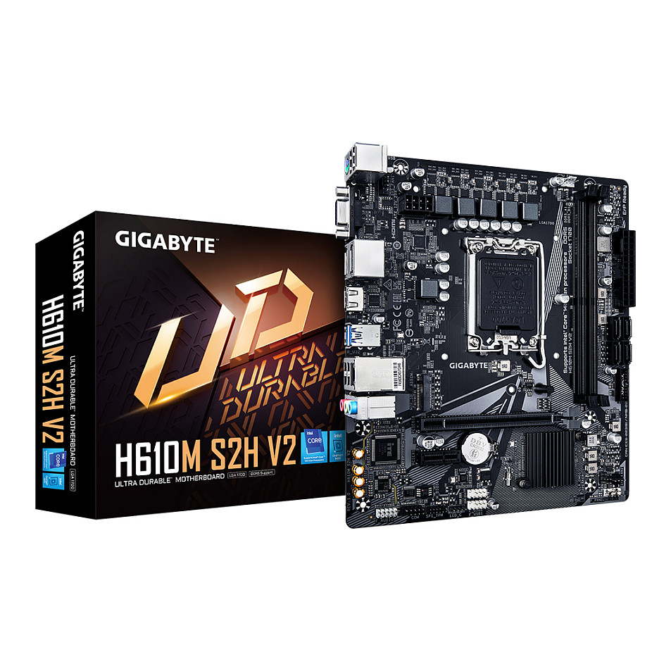 Gigabyte Micro Socket Intel H610 LGA1700 ATX - H610M S2H V2