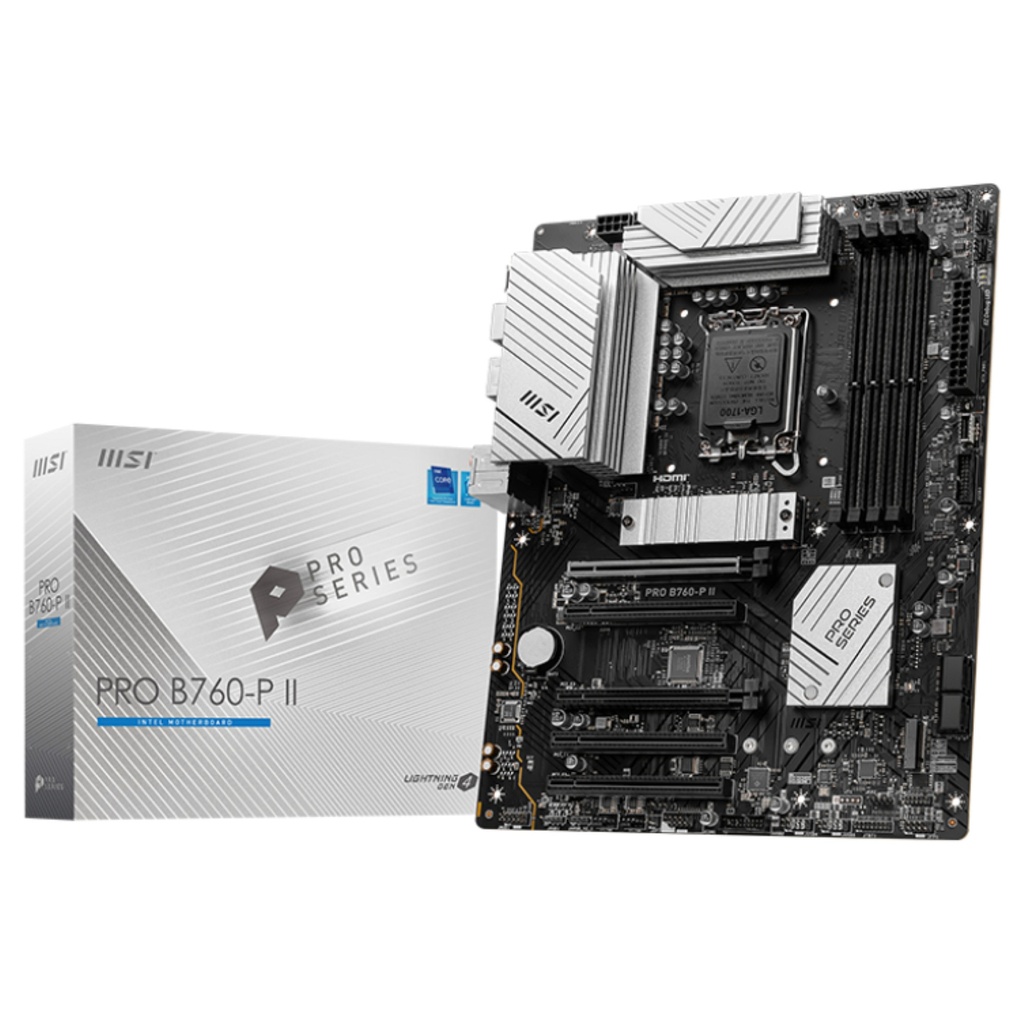 MSI PRO P II Socket · B760 LGA1700 ATX - 7E29-002R