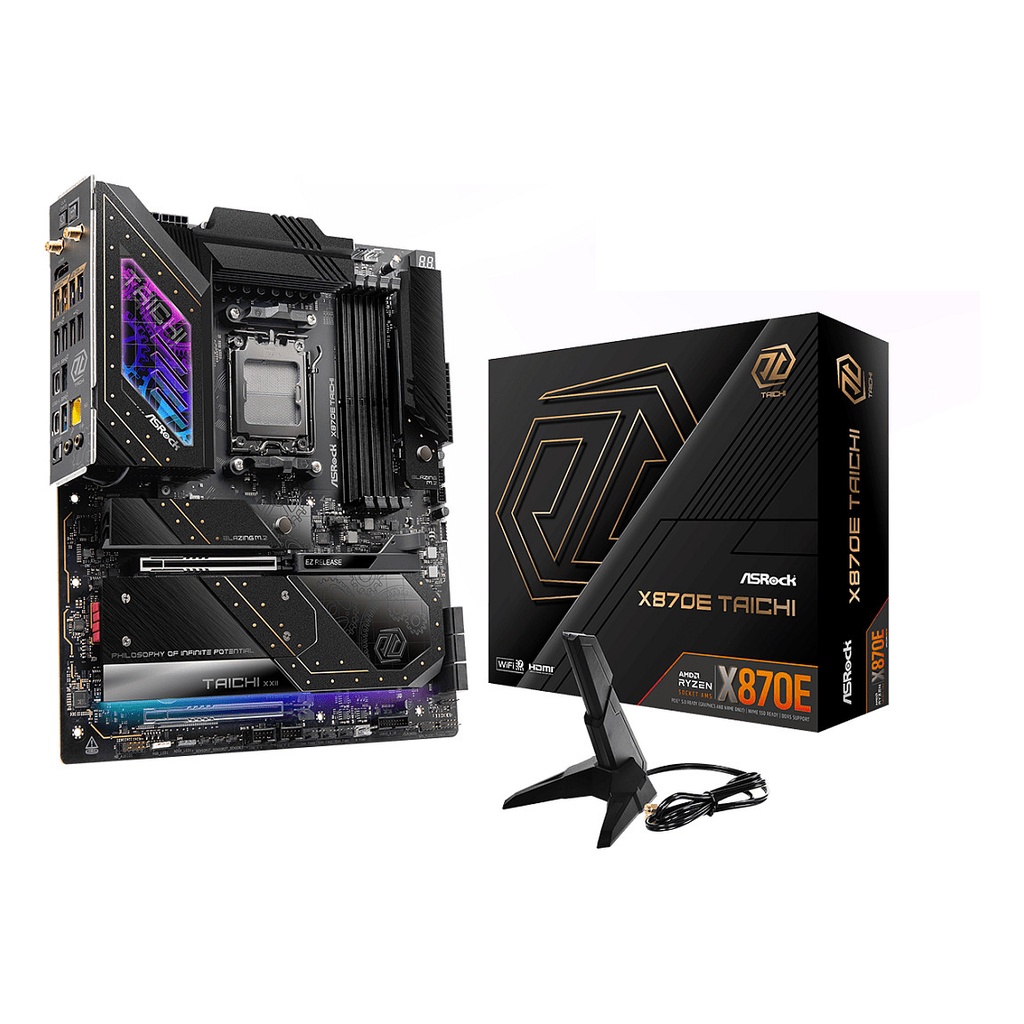 ASRock Taichi Socket AMD · X870E AM5 E-ATX - 90-MXBP90-A0UAYZ