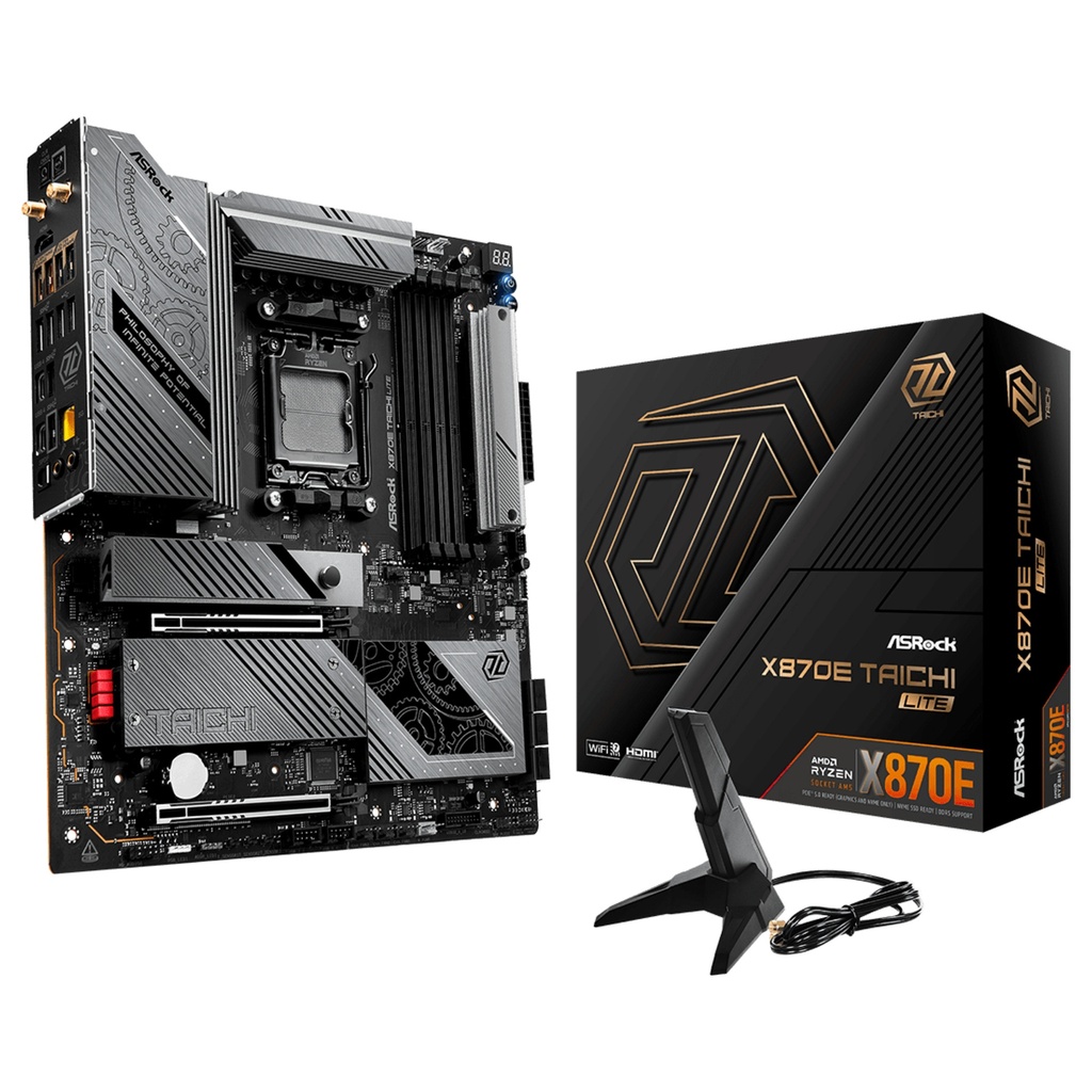 ASRock Taichi Lite extended Socket AMD · X870E AM5 ATX - 90-MXBPA0-A0UAYZ