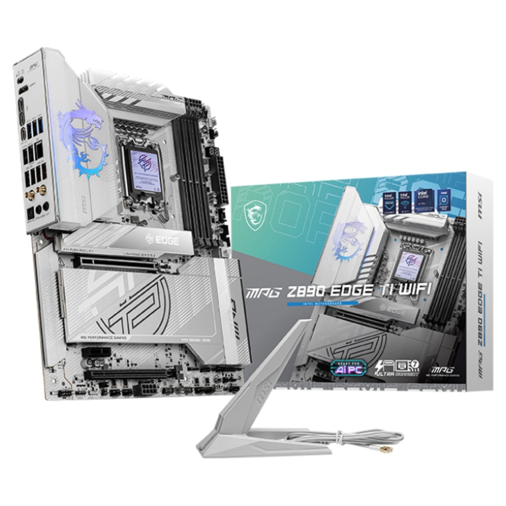 MSI MPG Z890 EDGE TI WIFI - motherboard - ATX - LGA1851 Socket - Z890 · 7E19-001R