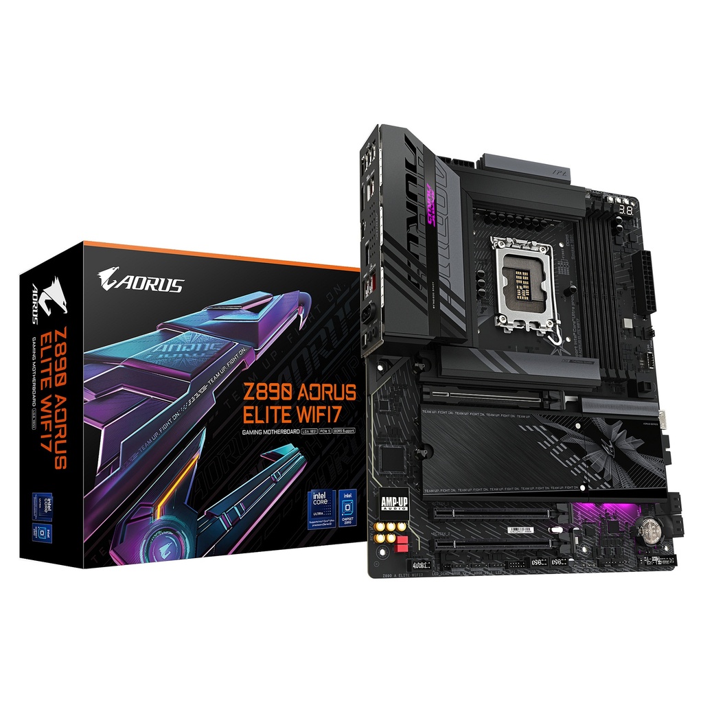 Gigabyte AORUS ELITE Socket Intel A ELITE AORUS ELITE Z890 LGA1851 ATX - Z890 AORUS ELITE WIFI7