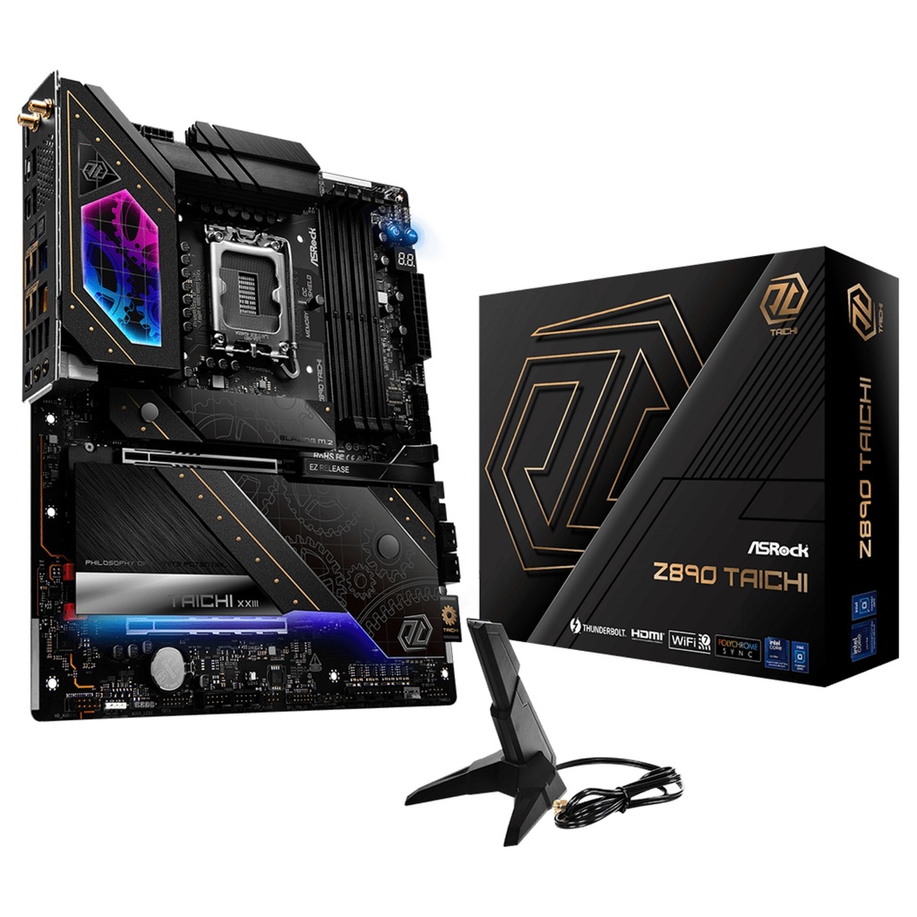ASROCK Z890 TAICHI - motherboard - ATX - LGA1851 Socket - Z890 · 90-MXBPR0-A0UAYZ