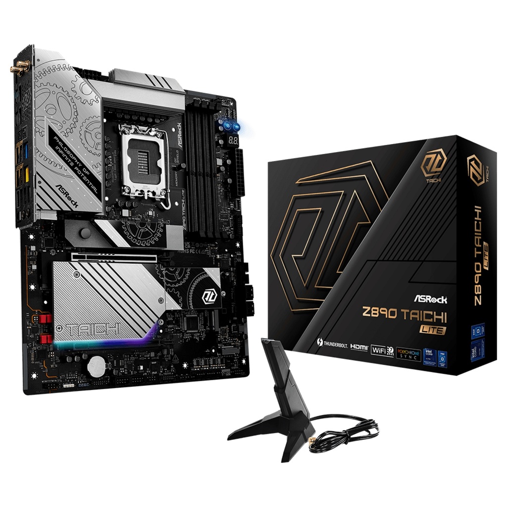 ASRock Z890 TAICHI LITE - motherboard - ATX - LGA1851 Socket - Z890 - 90-MXBPQ0-A0UAYZ