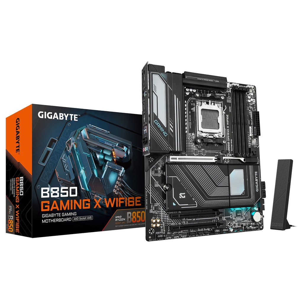 Gigabyte GAMING X WIFI6E Socket AMD GAMING X WIFI6E B850 AM5 ATX - B850 GAMING X WIFI6E