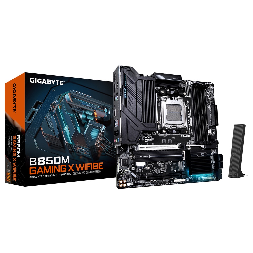 Gigabyte B850M GAMING X WIFI6E micro Socket AMD B850 AM5 ATX - B850M GAMING X WF6E