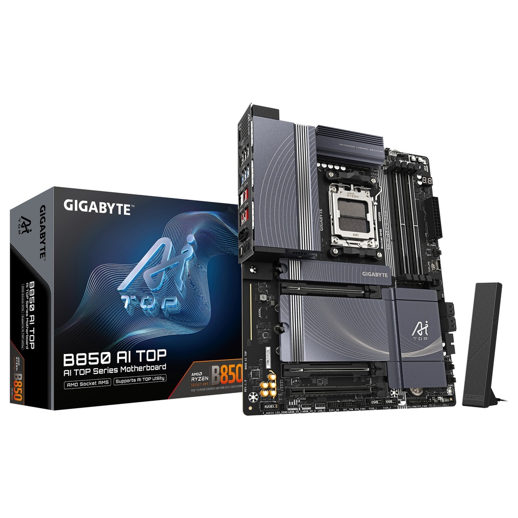 GIGABYTE B850 AI TOP - motherboard - ATX - Socket AM5 - AMD B850 - B850 AI TOP