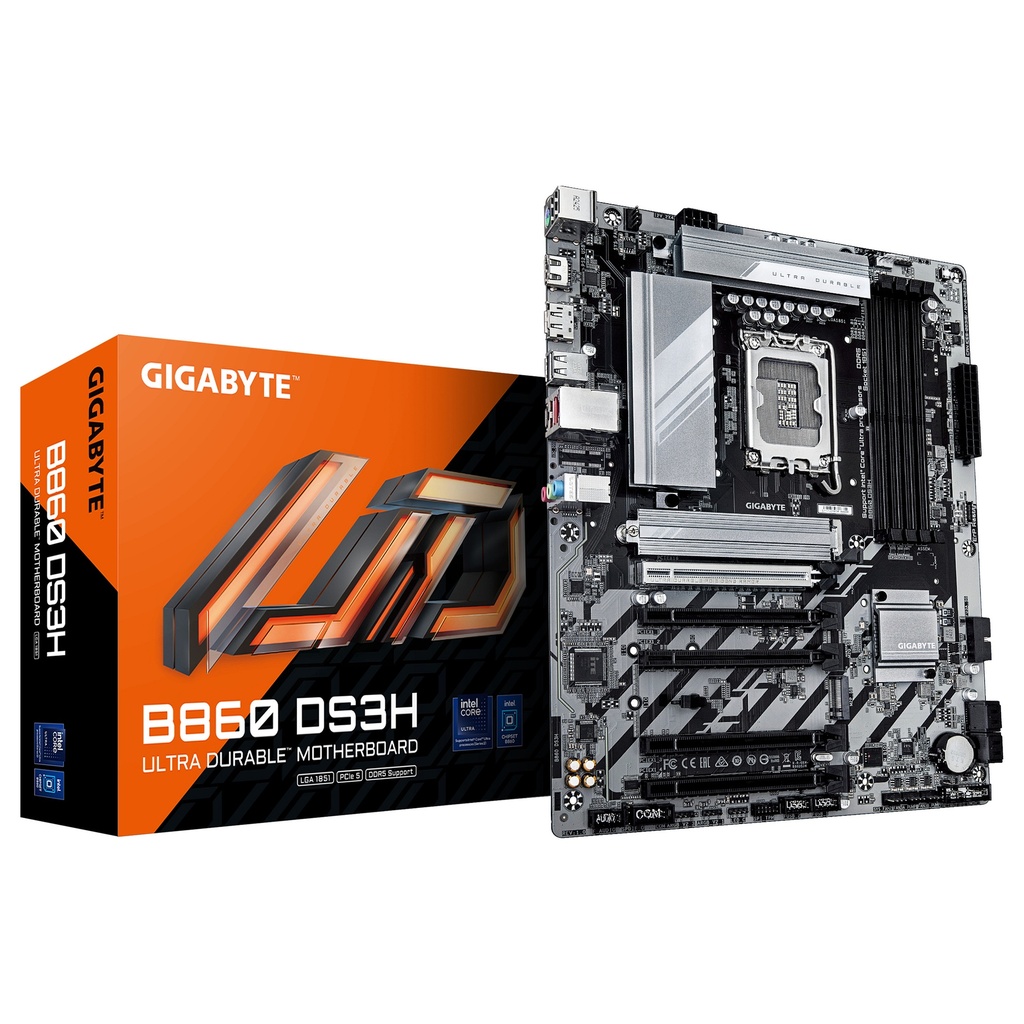 GIGABYTE B860 DS3H - motherboard - ATX - LGA1851 Socket - B860 - B860 DS3H