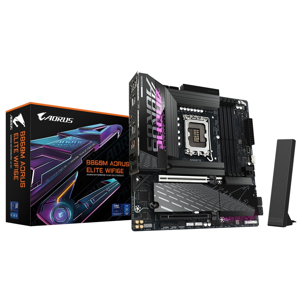 Gigabyte — B860 LGA1851 mATX - B860M AORUS ELITE WIFI6E