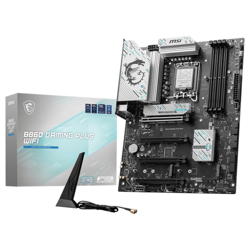 MSI Gaming Plus Intel · B860 LGA1851 ATX - 7E41-003R