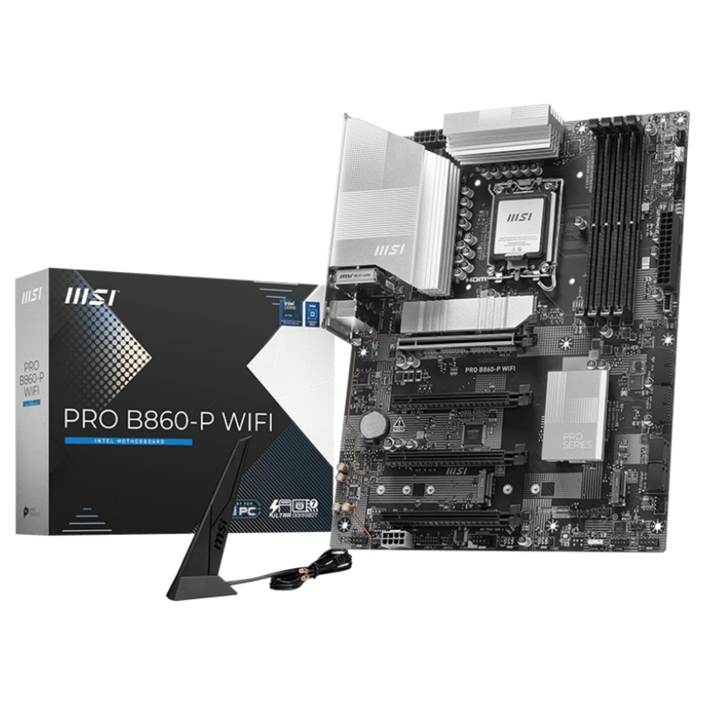 MSI PRO P Socket Intel · B860 LGA1851 ATX - 7E41-001R
