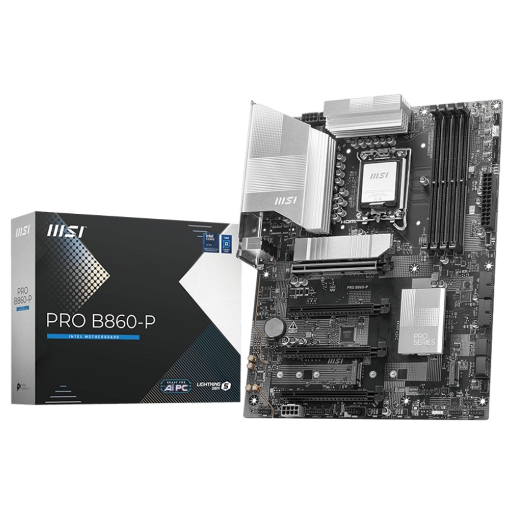 MSI PRO P Socket · B860 LGA1851 ATX - 7E41-002R
