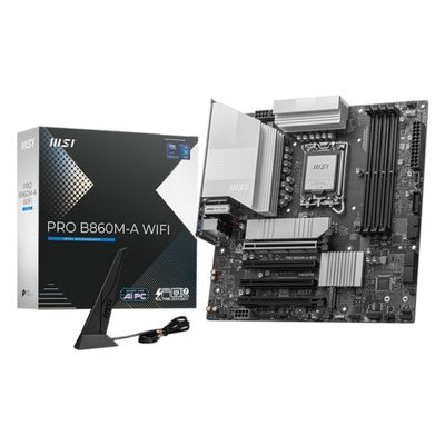 MSI PRO B860M-A micro Socket · B860 LGA1851 ATX - 7E42-002R