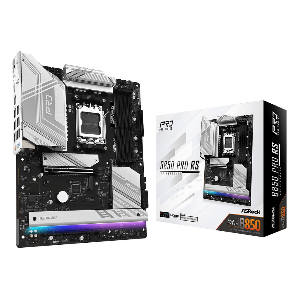 ASRock Pro RS Socket AMD · B850 AM5 ATX - 90-MXBQK0-A0UAYZ
