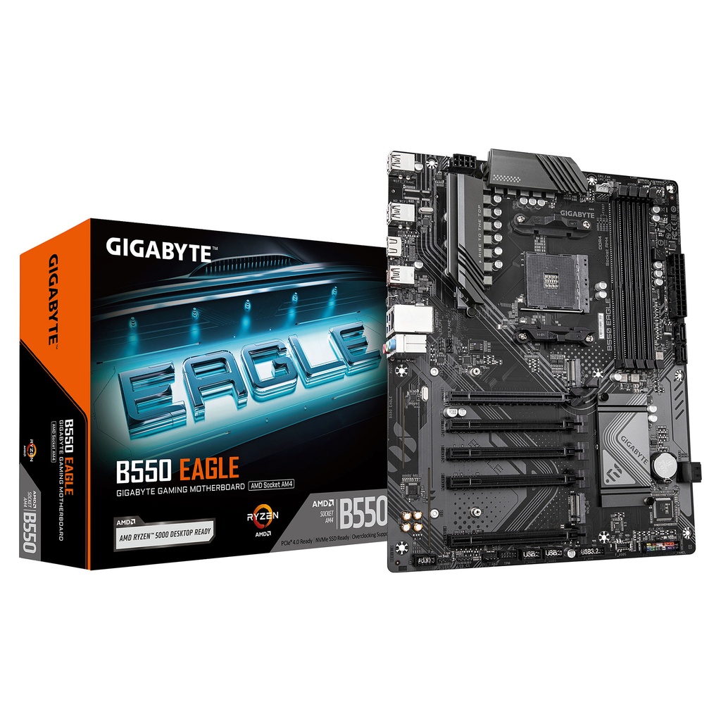 Gigabyte EAGLE Socket AMD EAGLE B550 AM4 ATX - B550 EAGLE