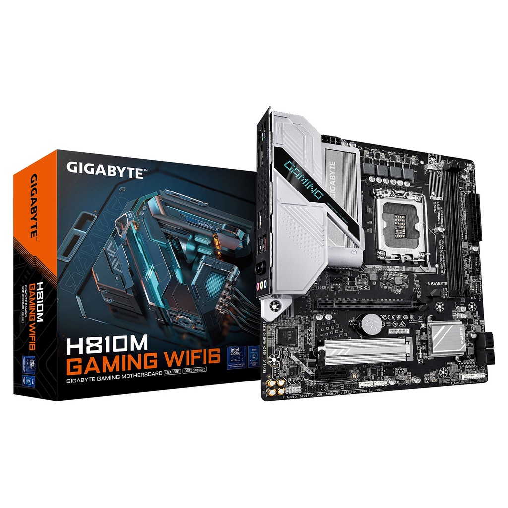 Gigabyte H810M GAMING micro Socket H810M GAMING H810 LGA1851 ATX - H810M GAMING WIFI6