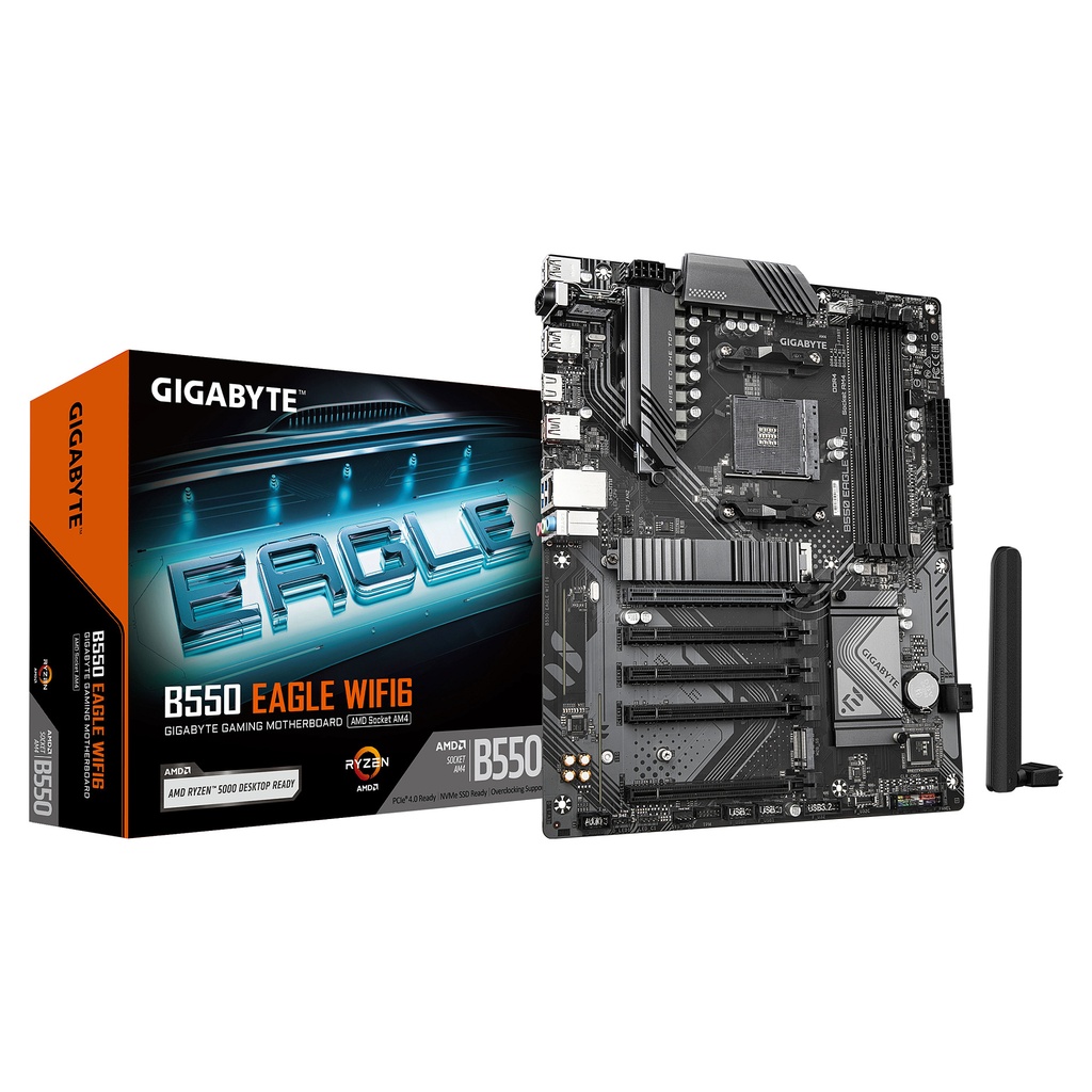 Gigabyte EAGLE Socket AMD EAGLE B550 AM4 ATX - B550 EAGLE WIFI6