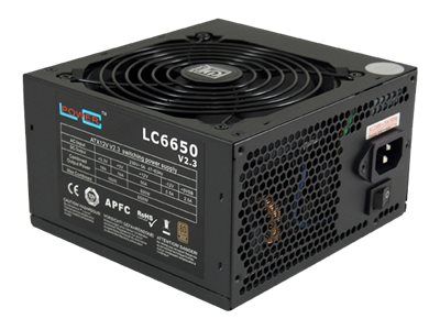 LC POWER power supply LC6650 V2.3 - 80 PLUS Bronze - - LC6650 V2.3 650W