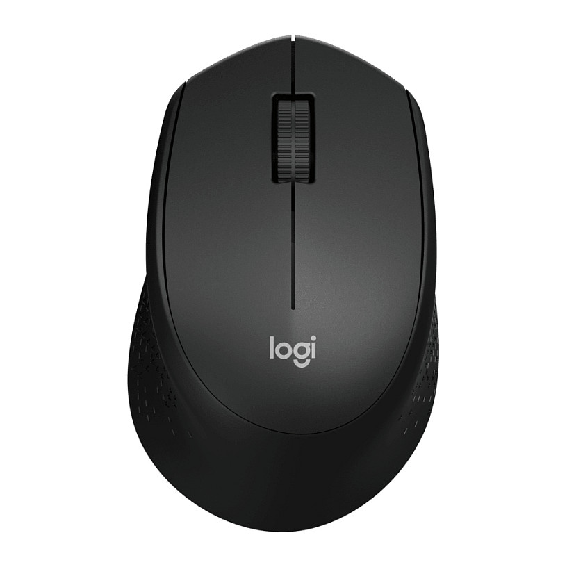 LOGITECH M330 Silent Plus Wireless Mouse - Black