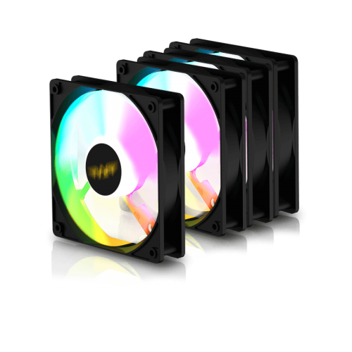 Armaggeddon Gaming Cooling Fan for ARGB KIT 5000 1pc Slave Fan Black