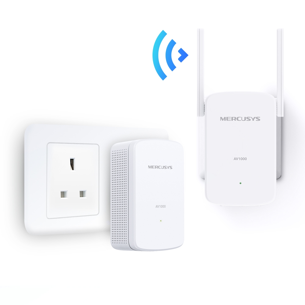 AV1000 Gigabit Powerline WiFi Kit - MP510 KIT(UK)