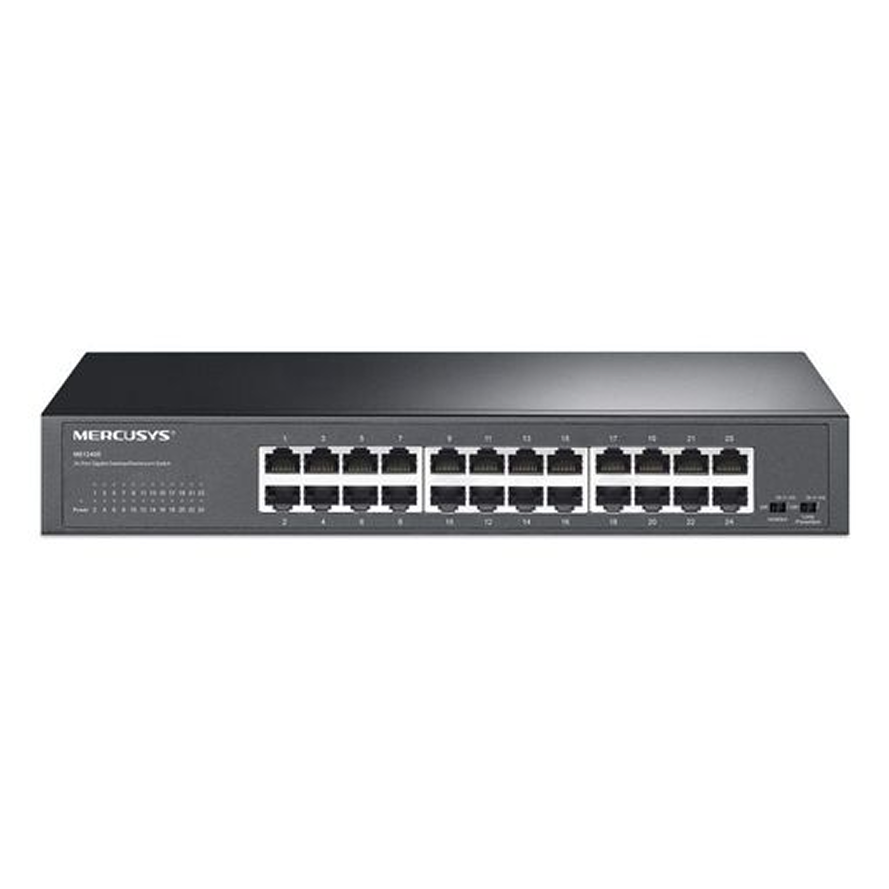 24-port Steel Case Gigabit Switch - MS124GS