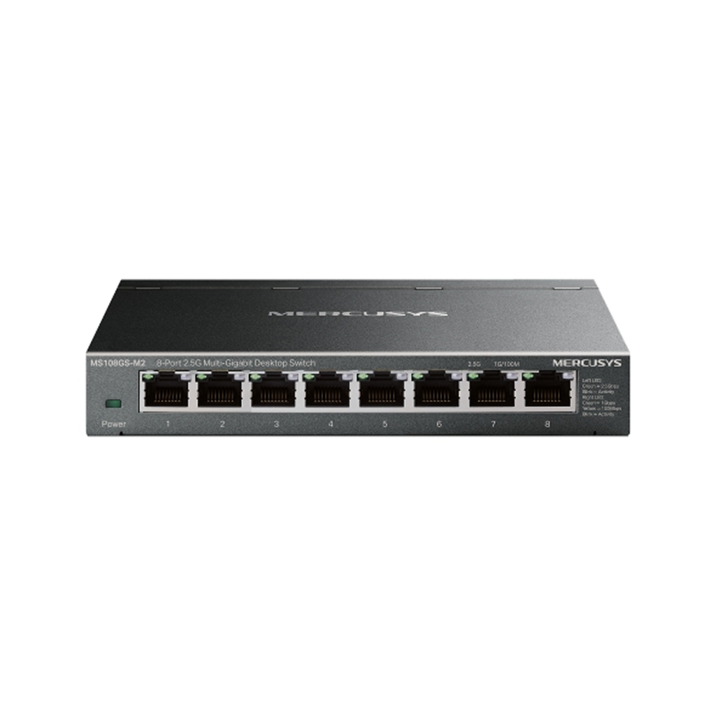 5-Port 2.5G Multi-Gigabit Desktop Switch - MS108GS-M2