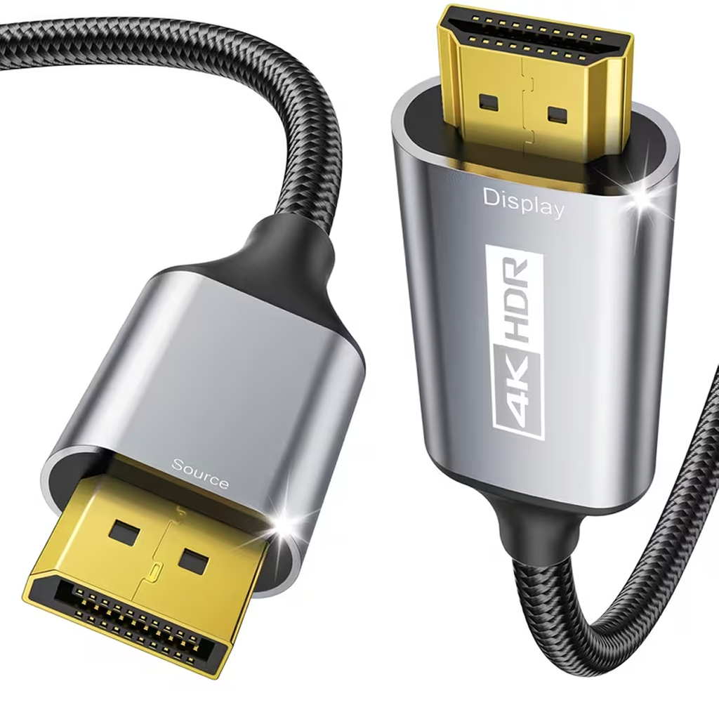 DisplayPort to HDMI Cable 1.8m 4K UHD - OEM
