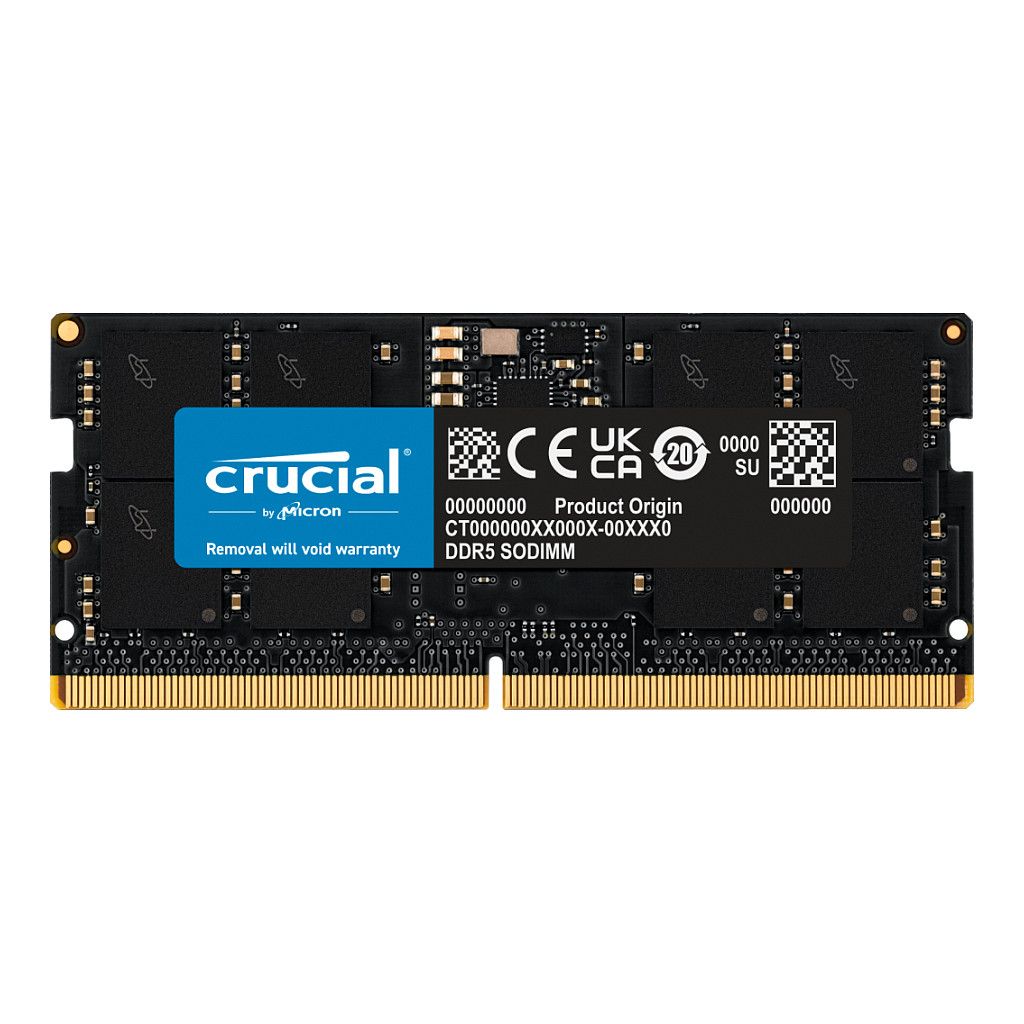Crucial 16GB DDR5-5600 SO-DIMM - CT16G56C46S5T