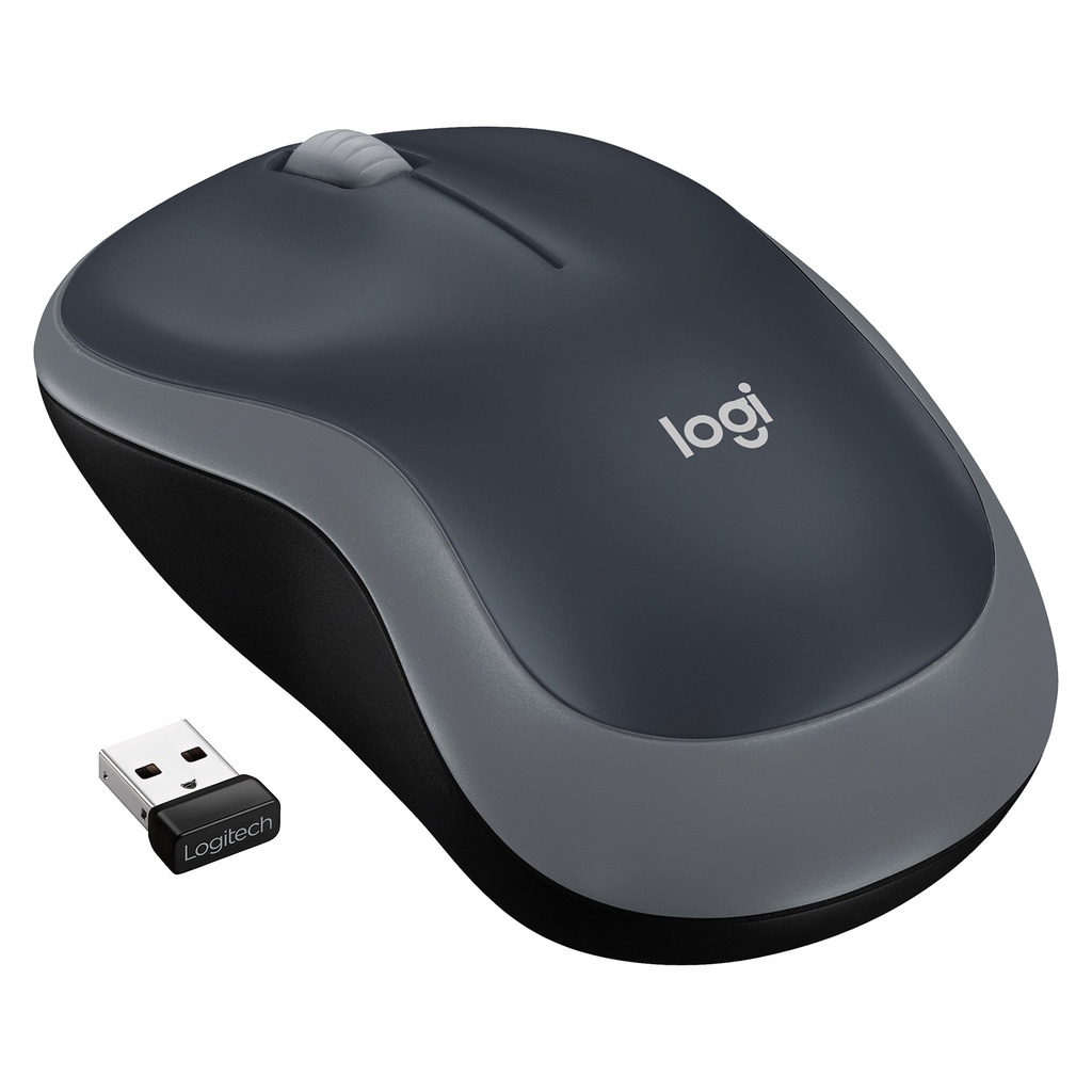 LOGITECH Mouse M185 - Grey - 910-002235