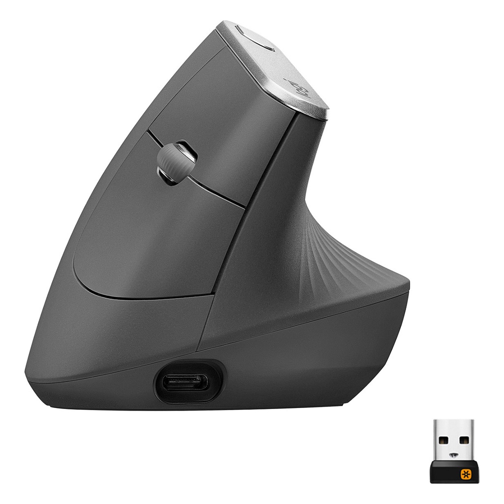 LOGITECH Mouse MX Vertical - Black - 910-005448