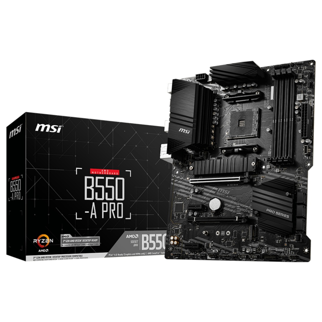 MSI AMD A PRO B550 AM4 ATX - 7C56-002R