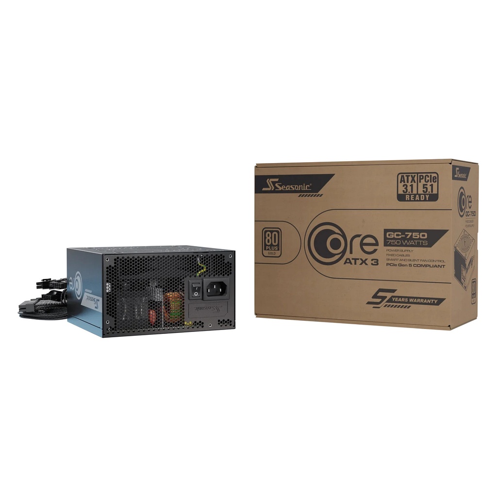 Seasonic PSU Core GC-750 750W 80+ Gold - SRP-CGC751-A5A32SF