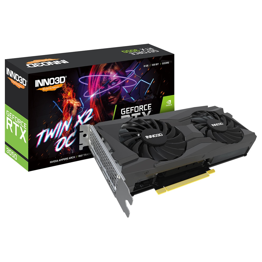 INNO3D NVIDIA GeForce RTX 3050 Twin X2 6GB