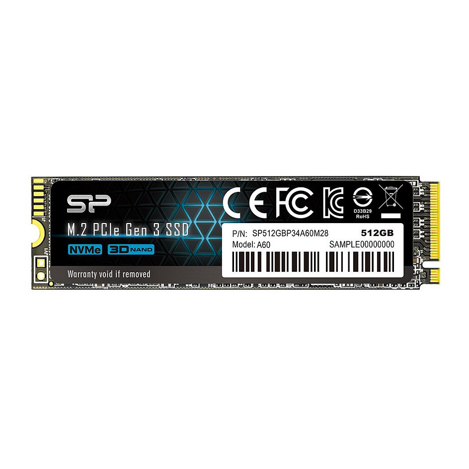 Silicon Power P34A60 - 3.0 512GB M.2 NVMe