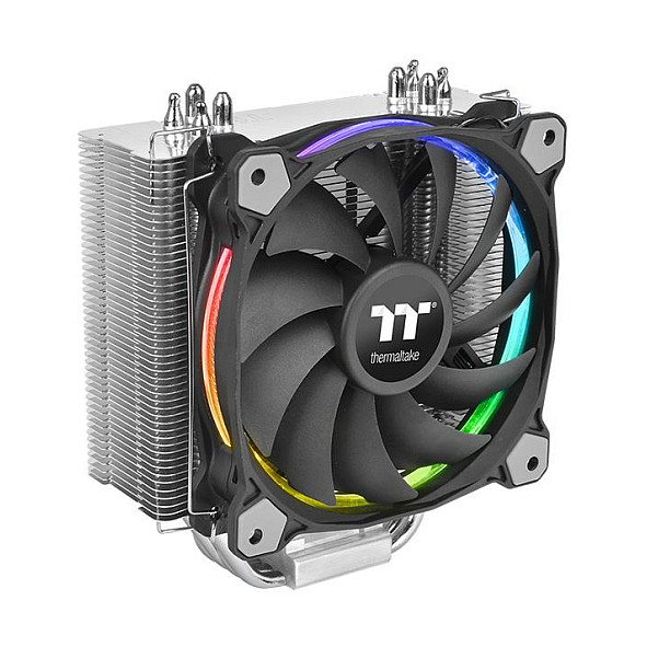 THERMALTAKE Riing Silent 12 RGB Sync Edition CPU Cooler 150W TDP