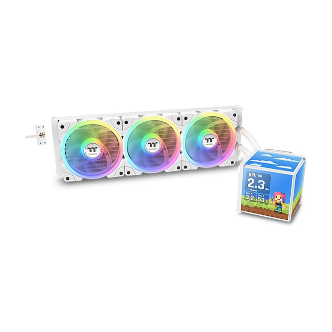 THERMALTAKE MINECUBE 360 Ultra AIO ARGB Fan White